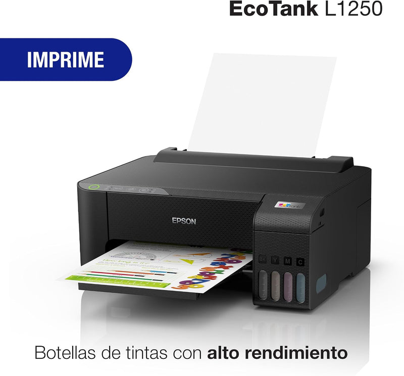 Impresora a Color Epson EcoTank L1250 con Wi-Fi