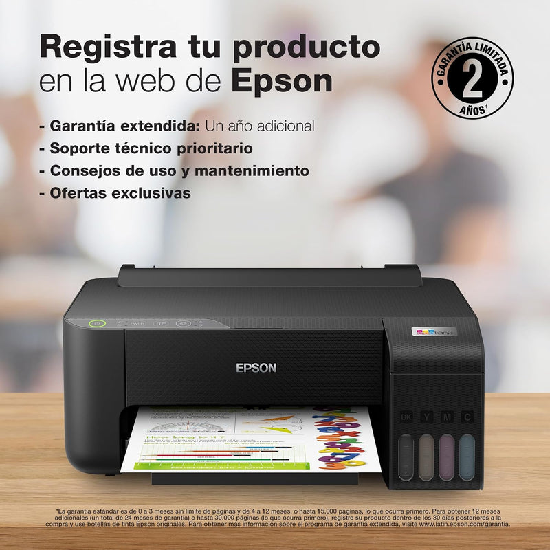 Impresora a Color Epson EcoTank L1250 con Wi-Fi