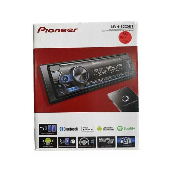 REPRODUCTOR PIONEER CON BLUETOOH Y LLAMADAS DE MANOS LIBRES MVH-S325BT