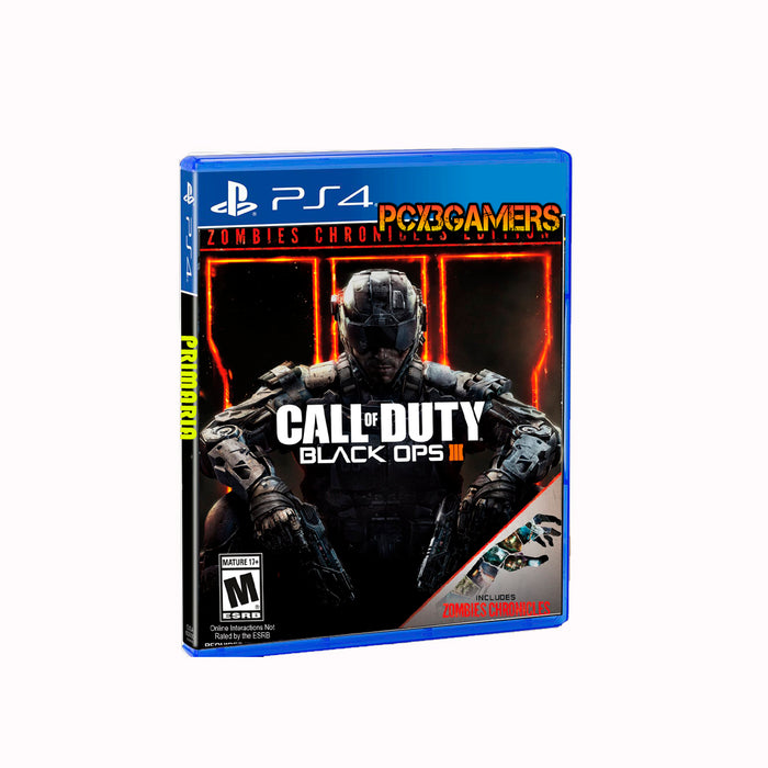 Juego Call Of Dutty Black Ops III para PS4