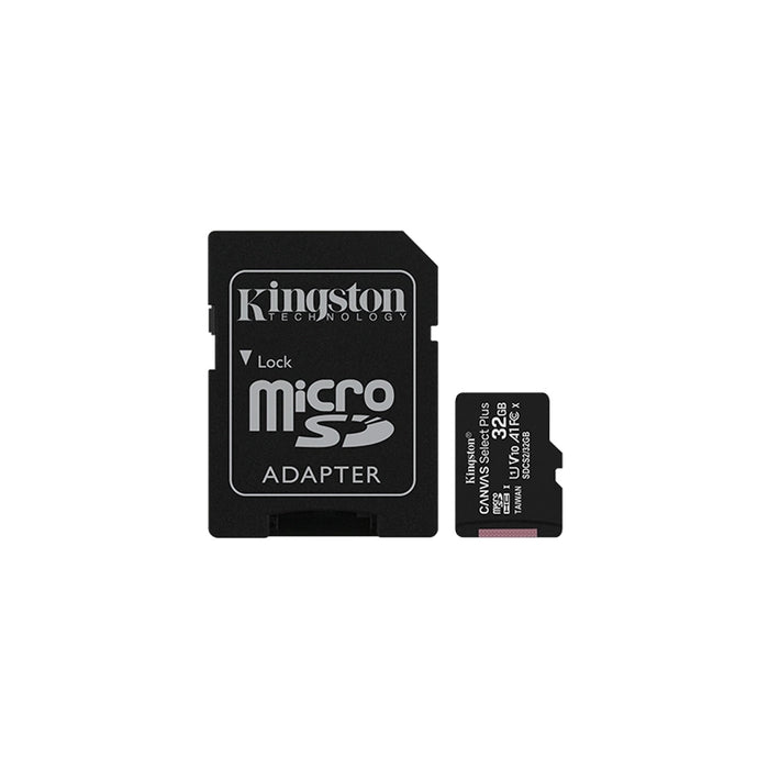 Memoria Micro SD I Kingston con Adaptador  Canvas Select Plus